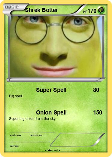 Pokemon Shrek Botter