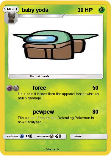 Pokemon baby yoda