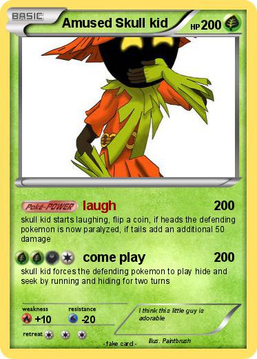 Pokemon Amused Skull kid