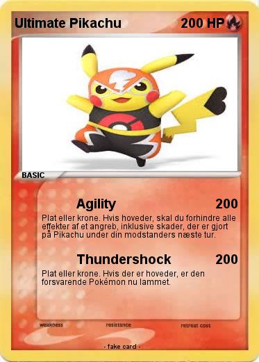 Pokemon Ultimate Pikachu