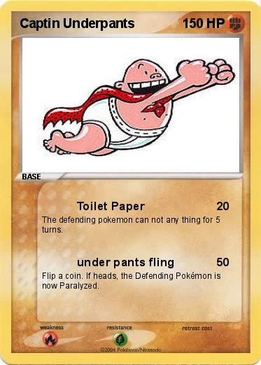 Pokemon Captin Underpants