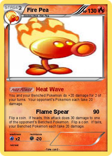 Pokemon Fire Pea