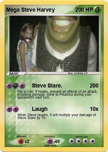 Pokemon Mega Steve Harvey