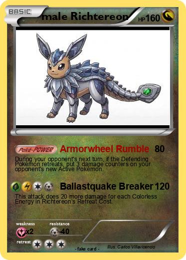 Pokemon male Richtereon