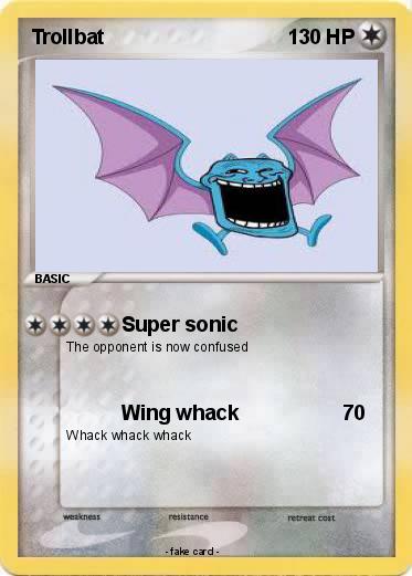 Pokemon Trollbat