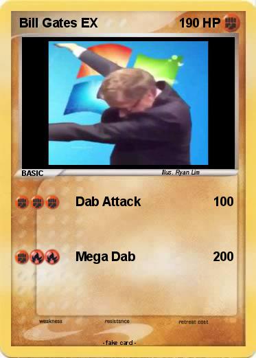 Pokemon Bill Gates EX