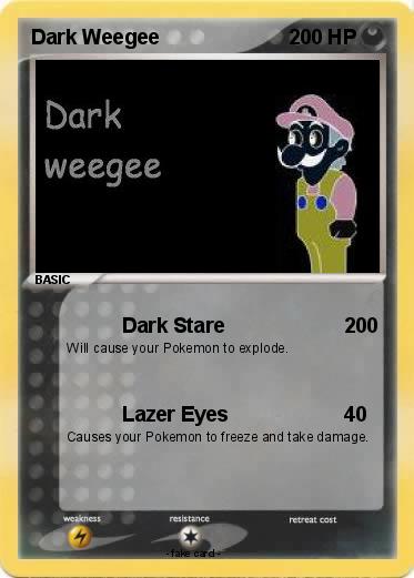 Pokemon Dark Weegee