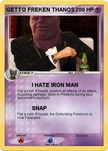 Pokemon GETTO FREKEN THANOS