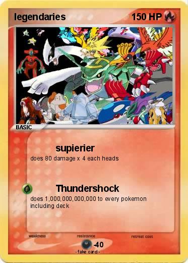 Pokemon legendaries