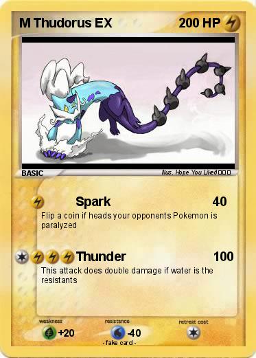 Pokemon M Thudorus EX