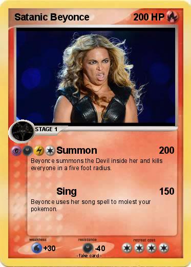 Pokemon Satanic Beyonce