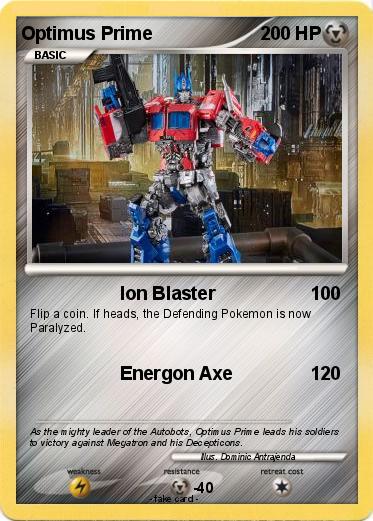 Pokemon Optimus Prime
