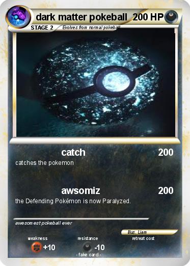 Pokemon dark matter pokeball