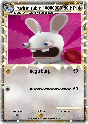 Pokemon raving rabid 10000000