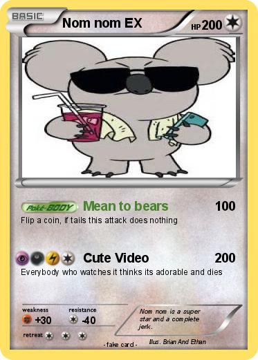 Pokemon Nom nom EX