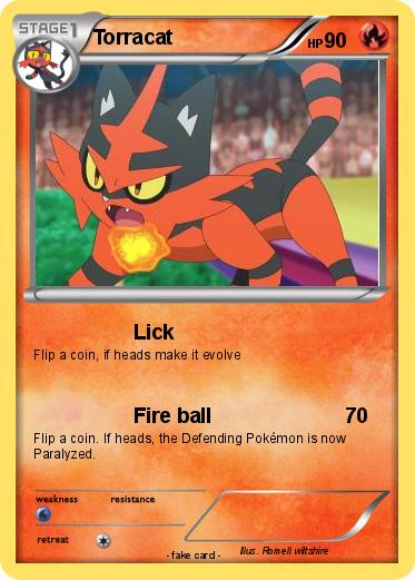 Pokemon Torracat