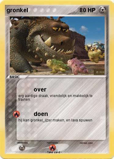 Pokemon gronkel