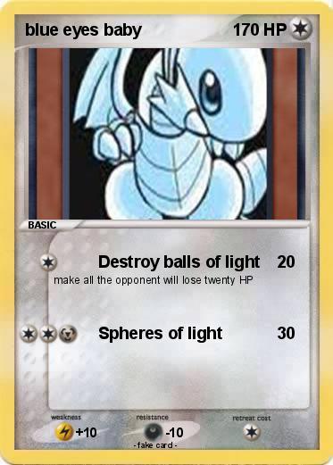 Pokemon blue eyes baby
