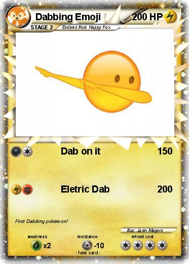 Pokemon Dabbing Emoji