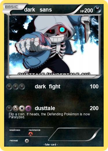 Pokemon dark   sans
