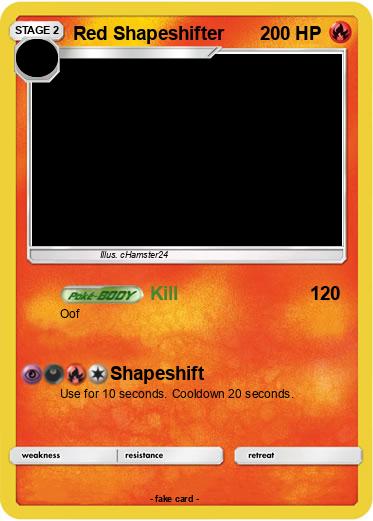 Pokemon Red Shapeshifter
