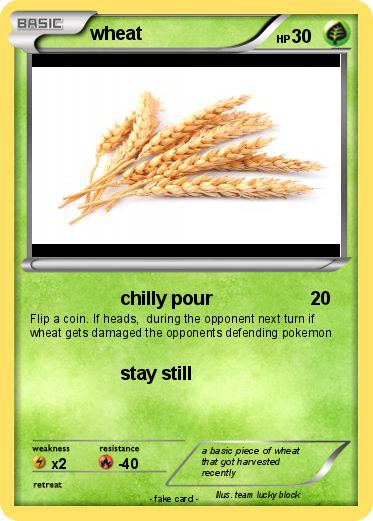 Pokemon wheat