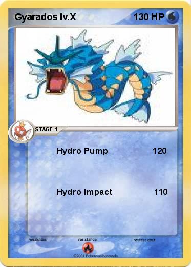 Pokemon Gyarados lv.X