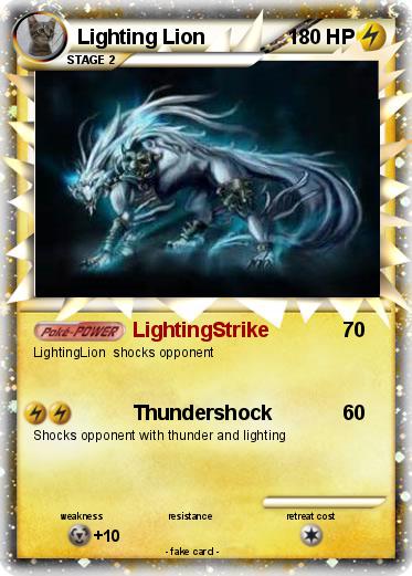 Pokemon Lighting Lion