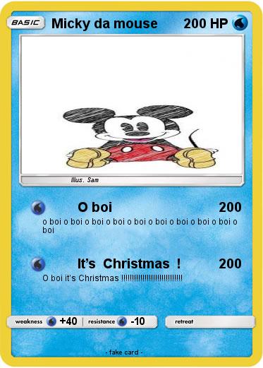 Pokemon Micky da mouse