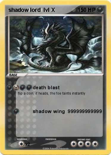 Pokemon shadow lord  lvl X