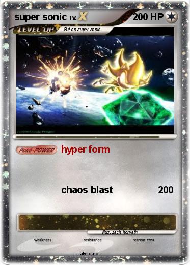 Pokemon super sonic