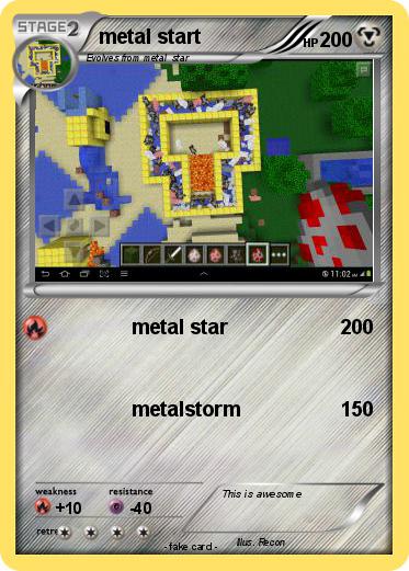 Pokemon metal start