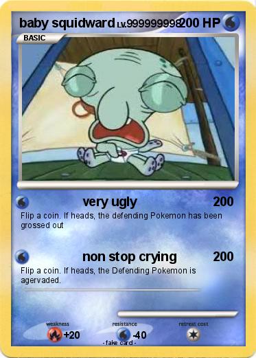 Pokemon baby squidward