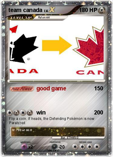 Pokemon team canada