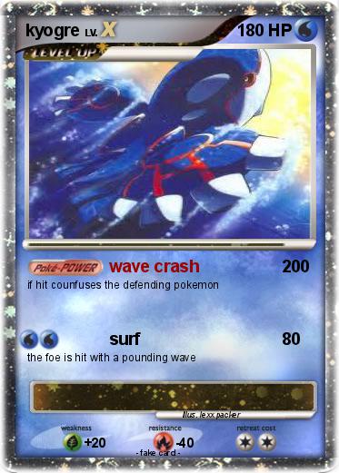 Pokemon kyogre