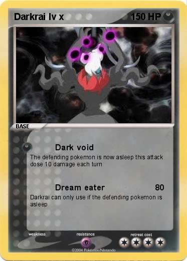 Pokemon Darkrai lv x