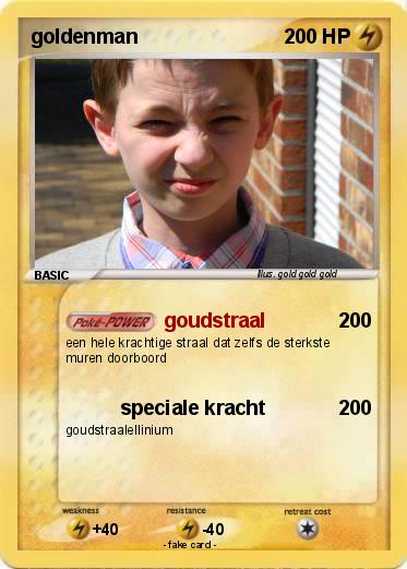 Pokemon goldenman