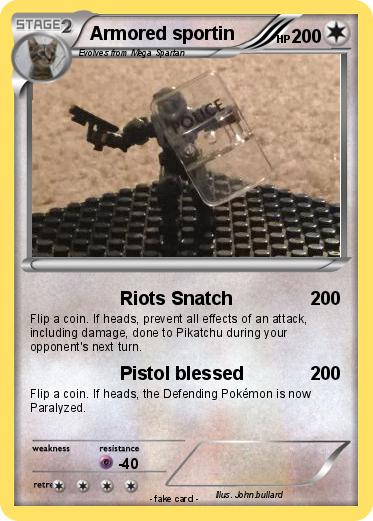 Pokemon Armored sportin