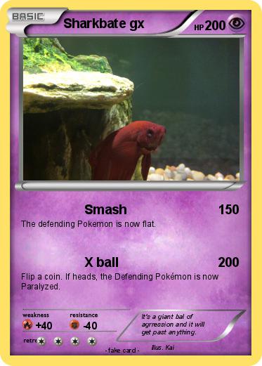 Pokemon Sharkbate gx
