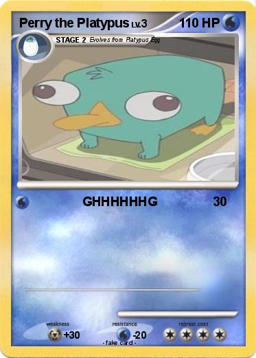Pokemon Perry the Platypus