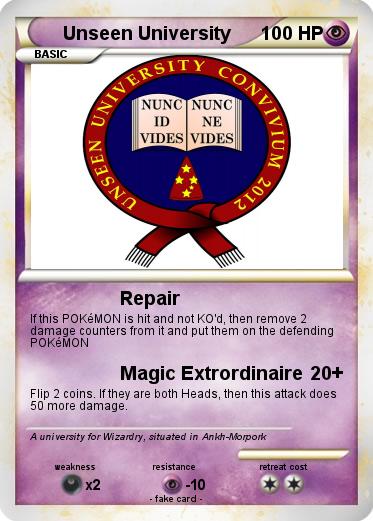 Pokemon Unseen University