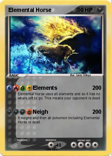 Pokemon Elemental Horse