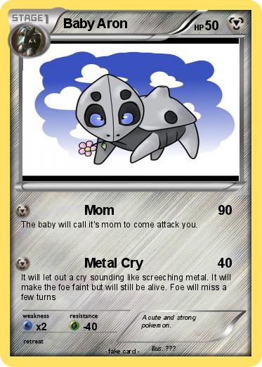 Pokemon Baby Aron