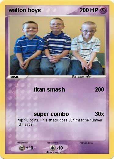 Pokemon walton boys