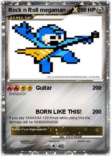 Pokemon Rock n Roll megaman