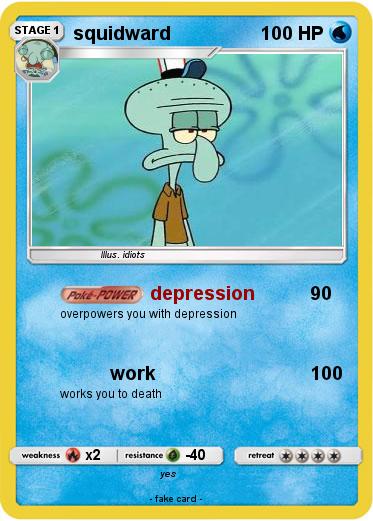 Pokemon squidward