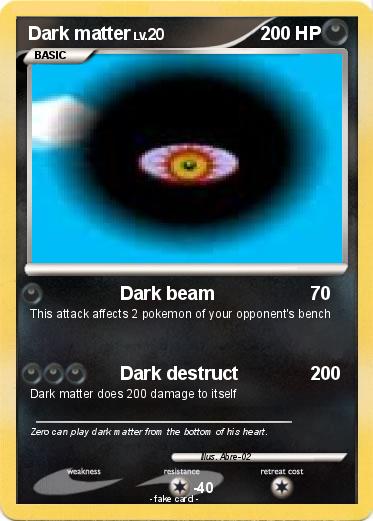Pokemon Dark matter