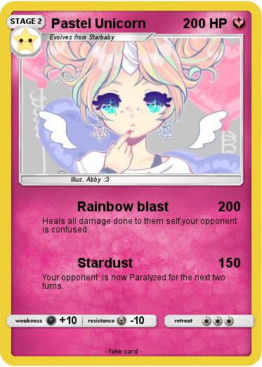 Pokemon Pastel Unicorn