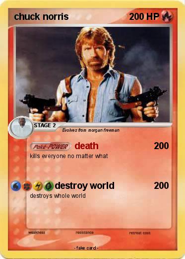 Pokemon chuck norris