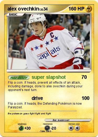 Pokemon alex ovechkin